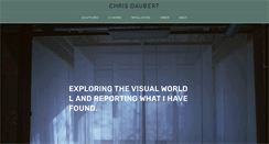 Desktop Screenshot of chrisdaubert.com