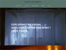 Tablet Screenshot of chrisdaubert.com
